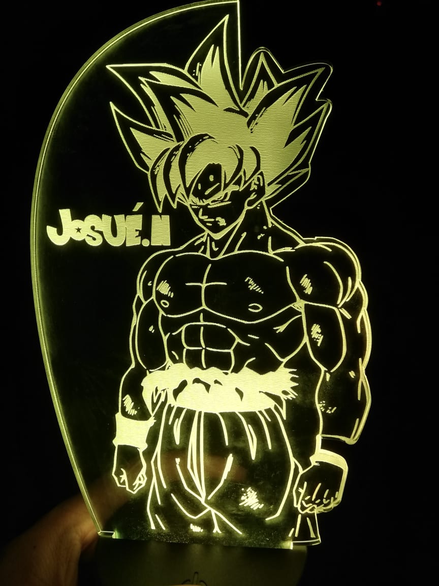 Lámpara personalizada Goku Dragon Ball 2 – FlaZam