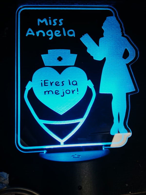Lámpara personalizada - Reconocimiento