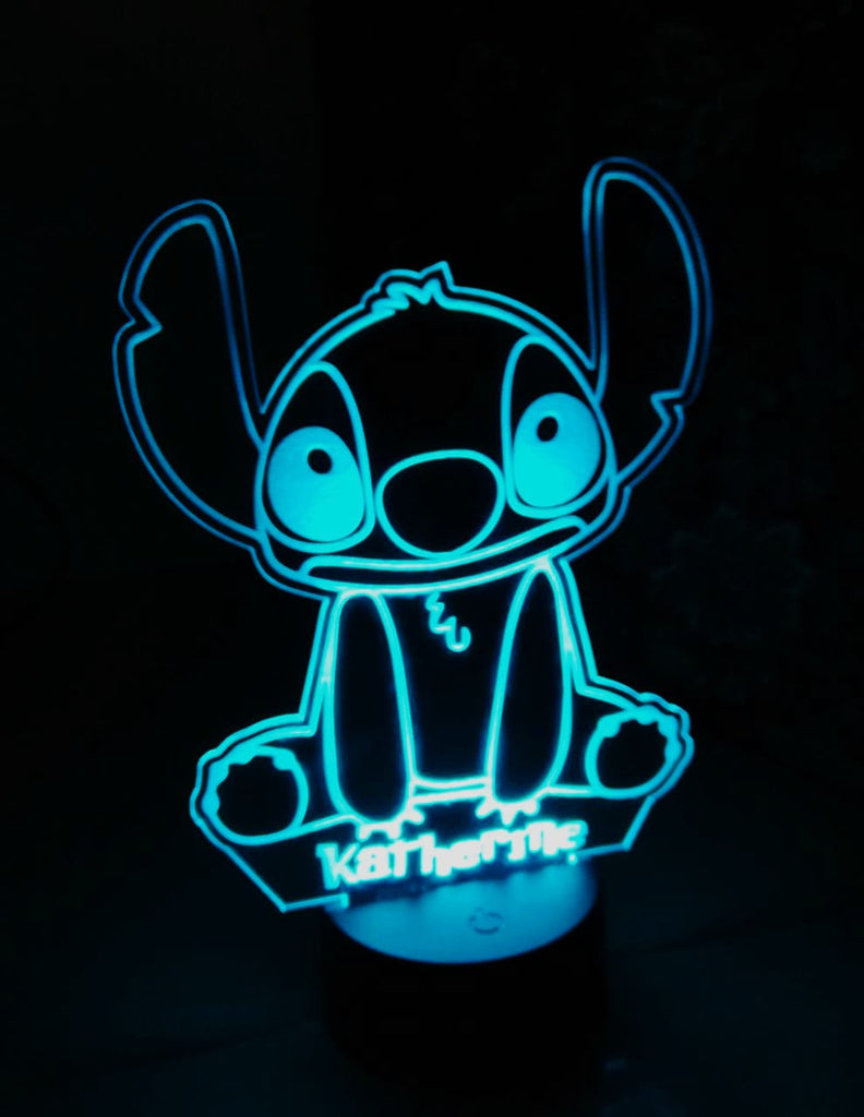 Lámpara Personalizada Stitch 2