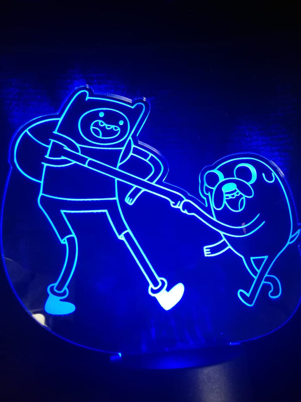 Lámpara personalizada Adventure Time