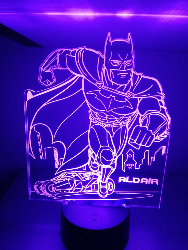 Lámpara personalizada Batman