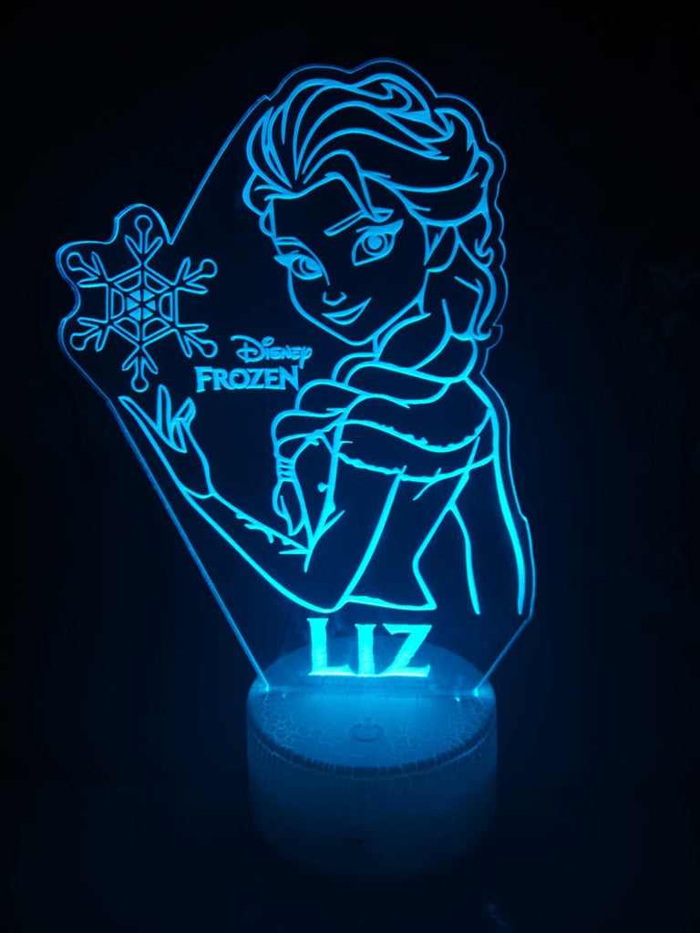 Lámpara personalizada - Frozen – FlaZam