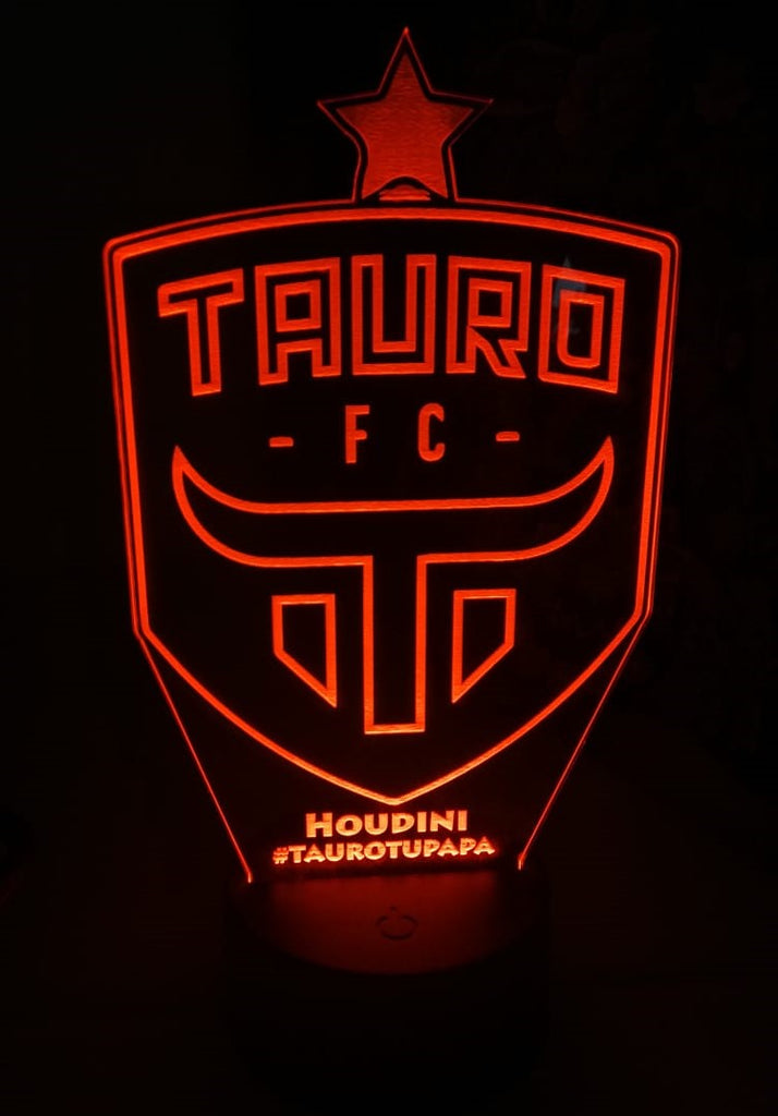 Lámpara personalizada El Tauro FC