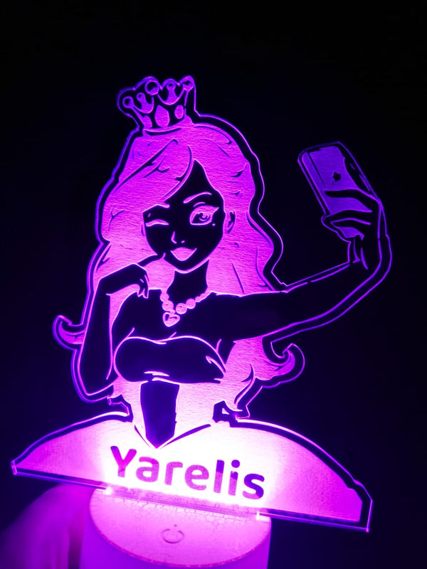 Lámpara personalizada bailarina