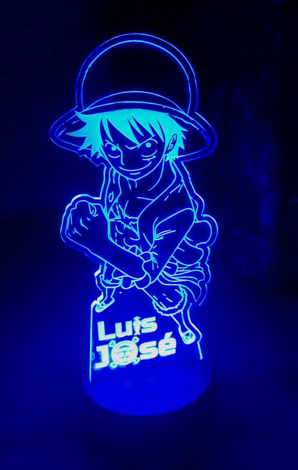 Lámpara personalizada One Piece