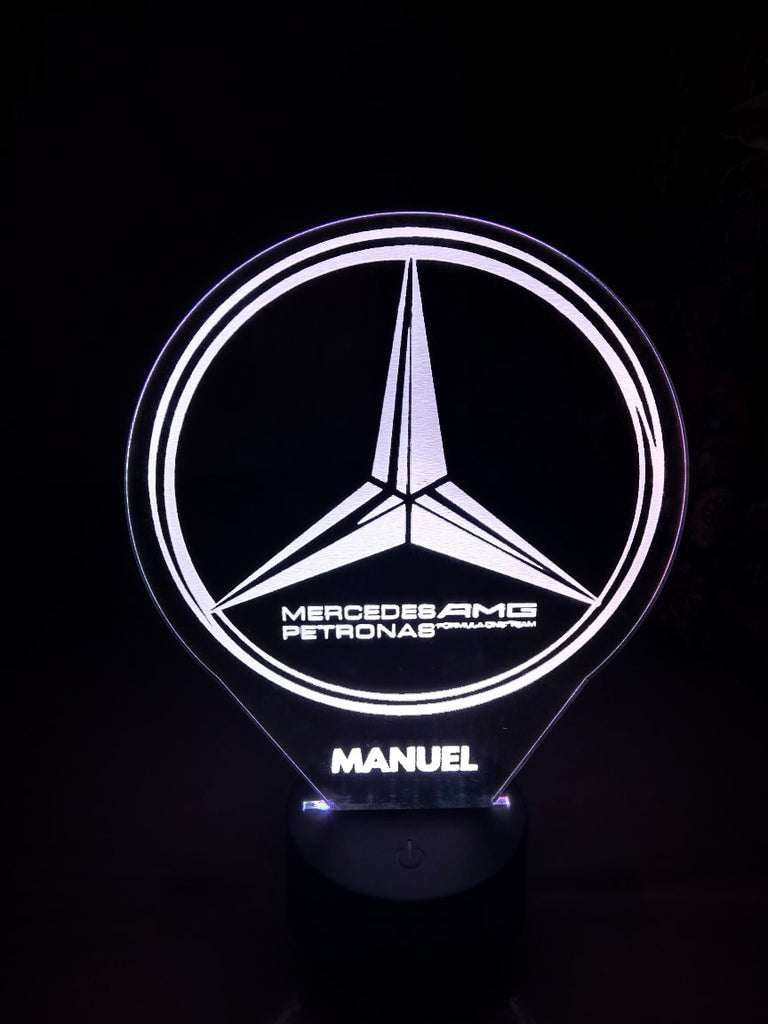 Lámpara personalizada Mercedes-AMG