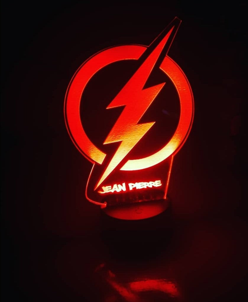 Lámpara personalizada Flash