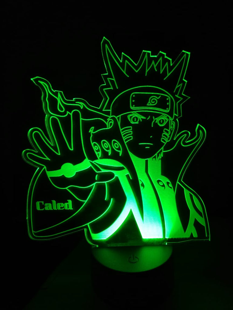 Lámpara personalizada - Naruto