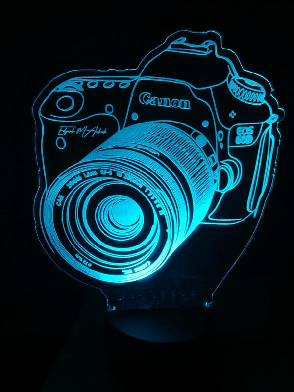 Lámpara personalizada - Cámara Fotógrafo