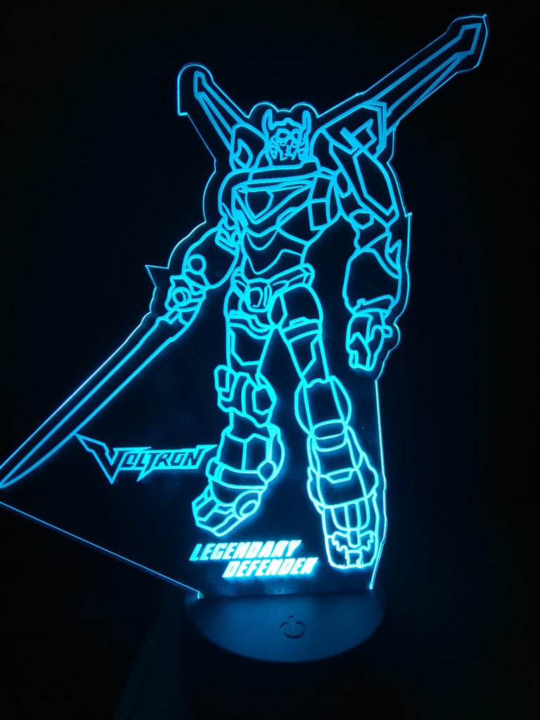 Lámpara personalizada - Voltron